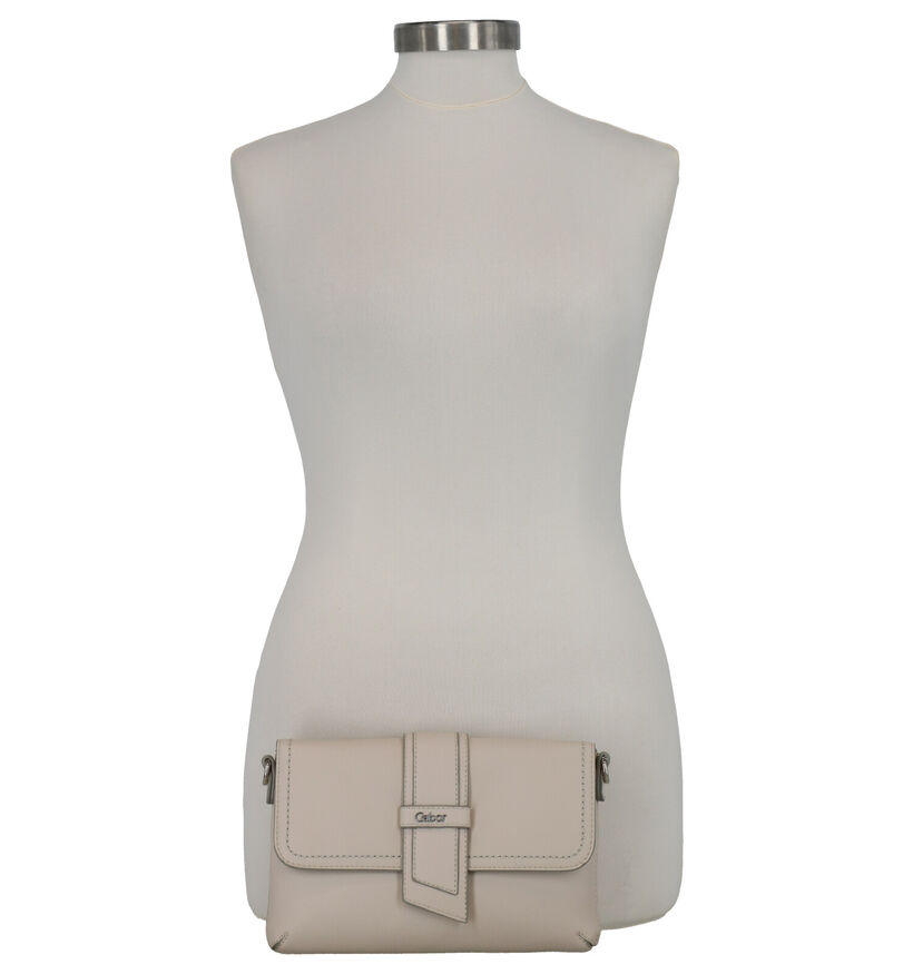 Gabor Calera Beige Crossbody Tas in kunstleer (269439)