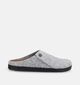 Birkenstock Zermatt Felt Pantoufles en Gris pour femmes (376069)