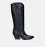 Babouche Bottes hautes en Noir en cuir (332784)