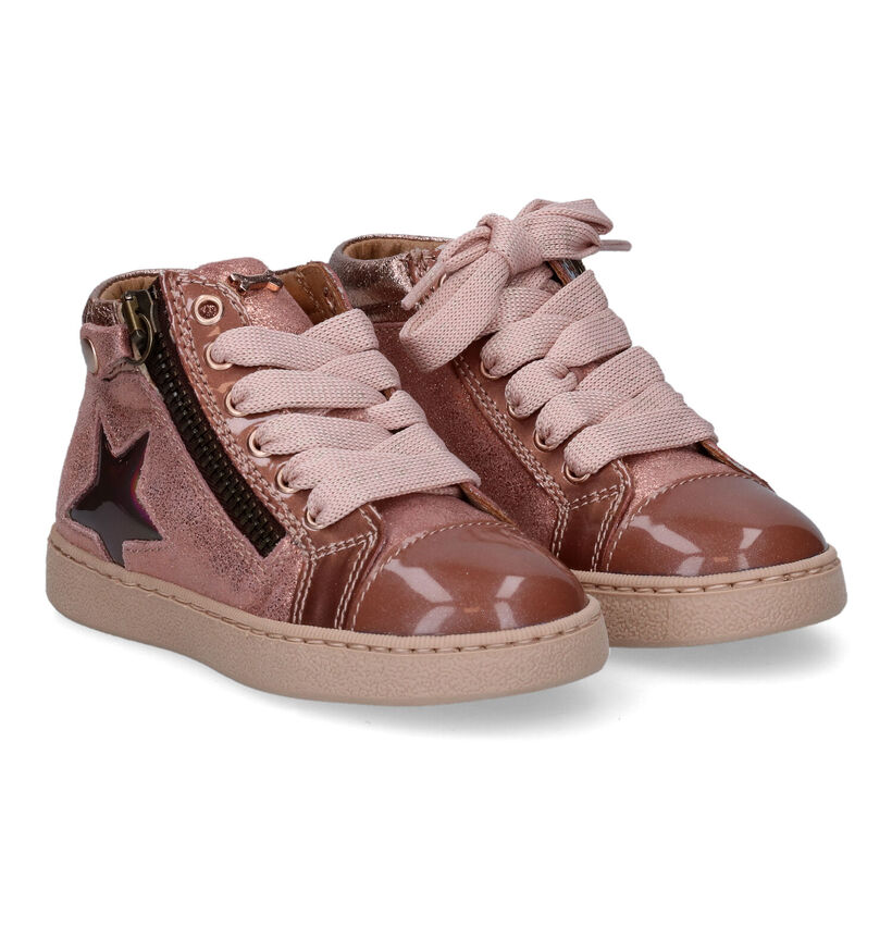 STONES and BONES Edain Chaussures hautes en Rose pour filles (314262) - pour semelles orthopédiques