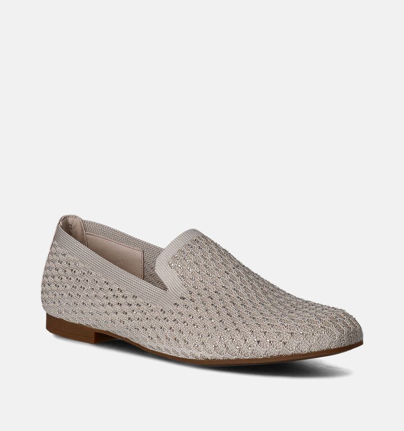 Gabor Beige Loafers voor dames (352072) - geschikt voor steunzolen
