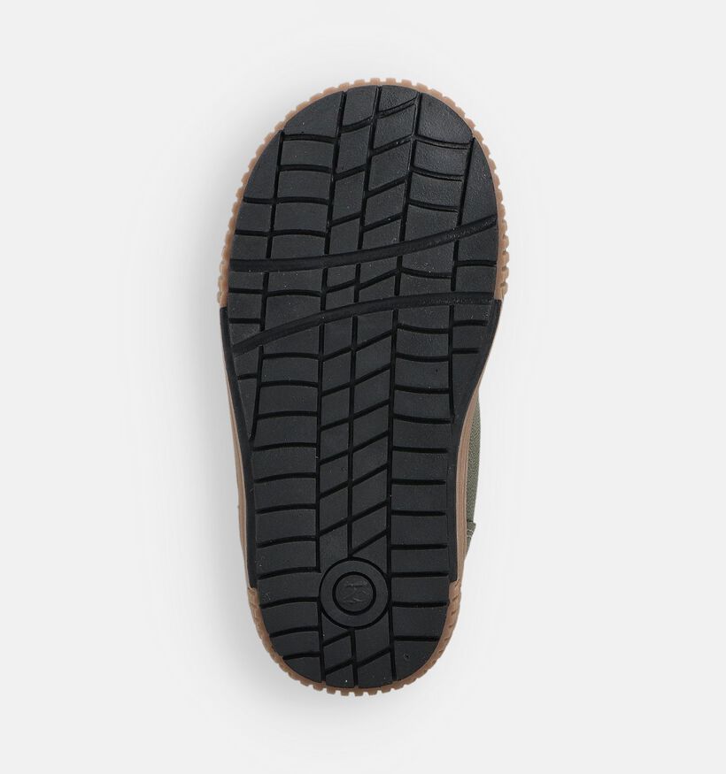 Milo & Mila Kaki Velcroboots voor jongens (363161) - geschikt voor steunzolen