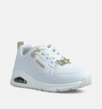 Skechers Uno Low Sneakers Wit