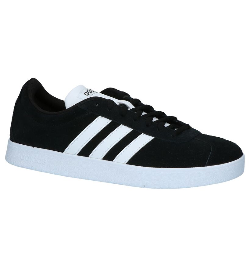 adidas VL Court 2.0 Baskets en Bordeaux pour hommes (326305) - pour semelles orthopédiques