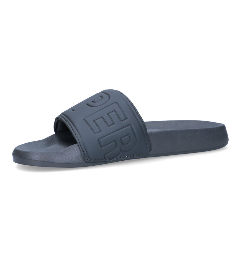 Superdry Code Core Claquettes de piscines en Bleu pour hommes (322144)