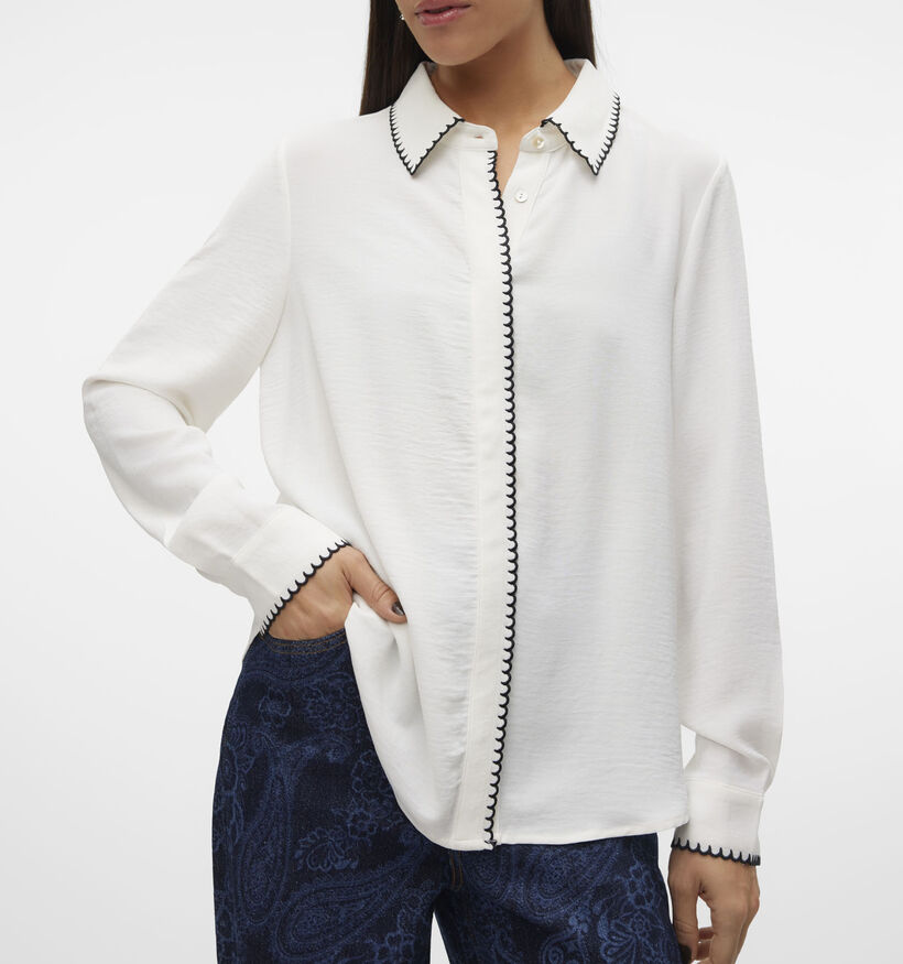 Vero Moda Conna Wit Hemd voor dames (349072)