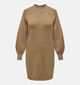 ONLY Carmakoma Frida Bruine Trui jurk voor dames (344224)