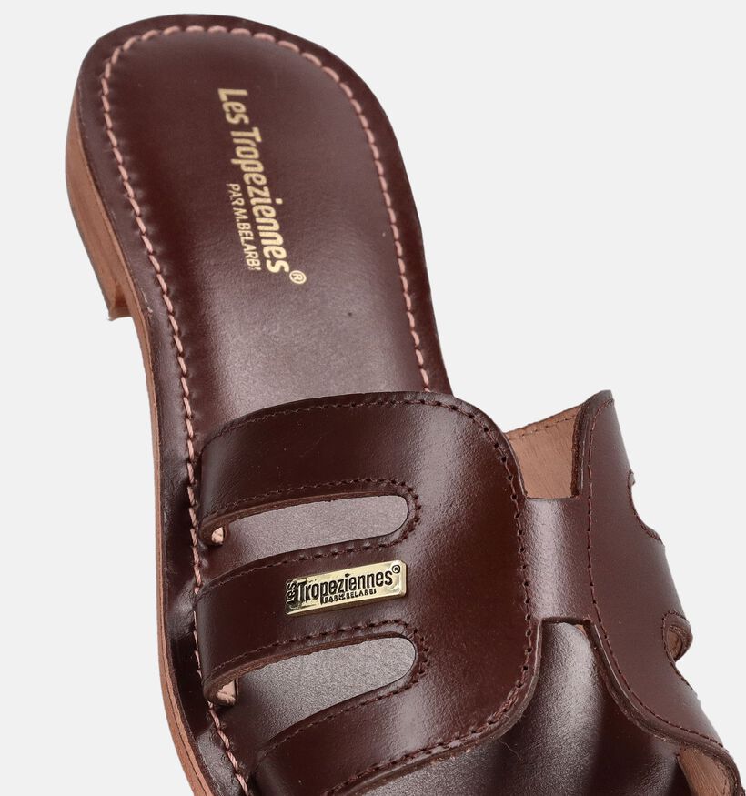 Les Tropeziennes Damia Donkerbruine Slippers voor dames (373187)