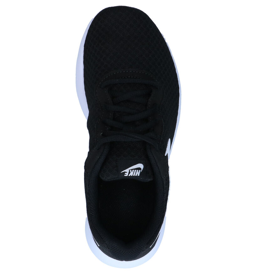 Nike Tanjun GS Baskets en Noir en textile (274763)