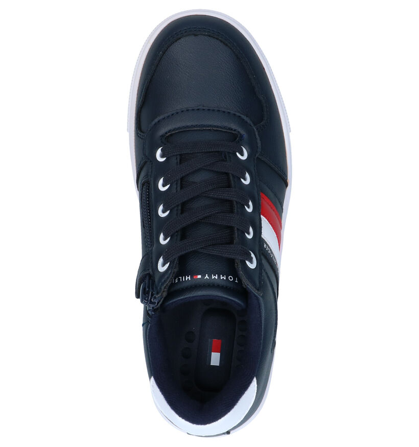 Tommy Hilfiger Blauwe Sneakers in kunstleer (279873)