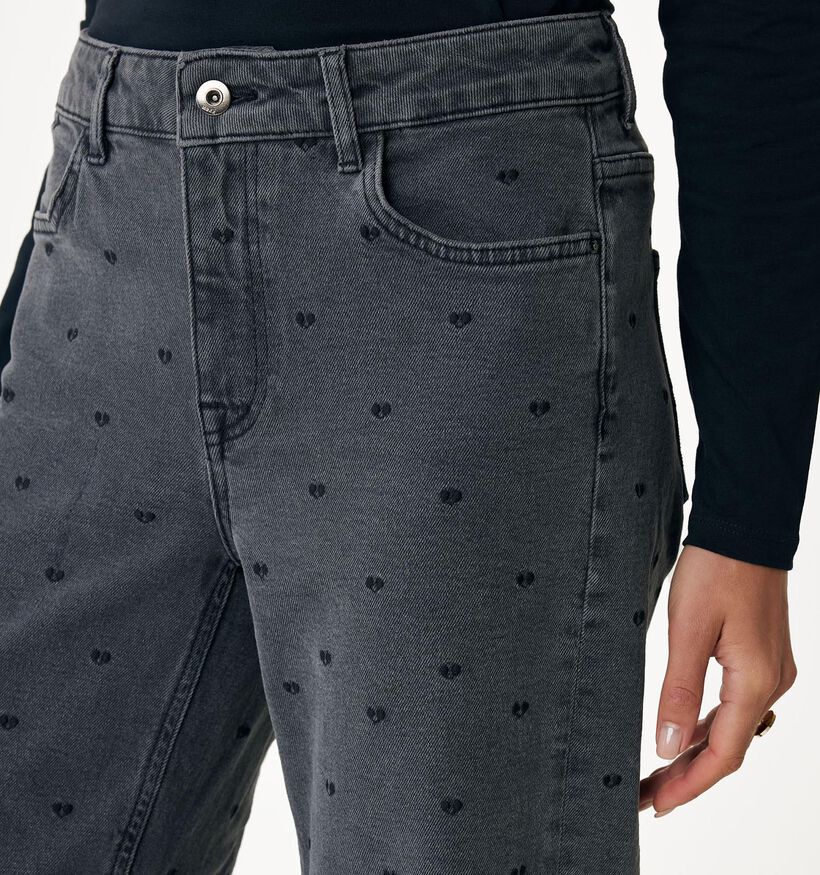 Mexx Kim Grijze Highwaist jeans voor dames (334035)