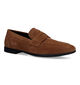 Geox Sapienza Bruine Instapper in daim (326744)