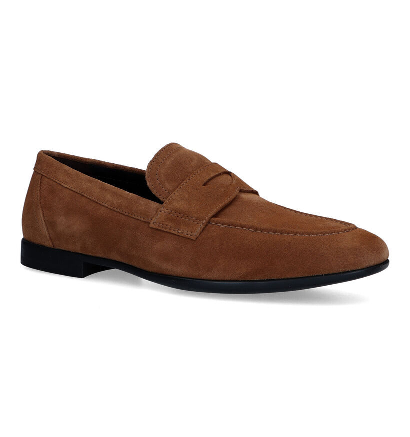 Geox Sapienza Chaussures à enfiler en Brun pour hommes (326744)