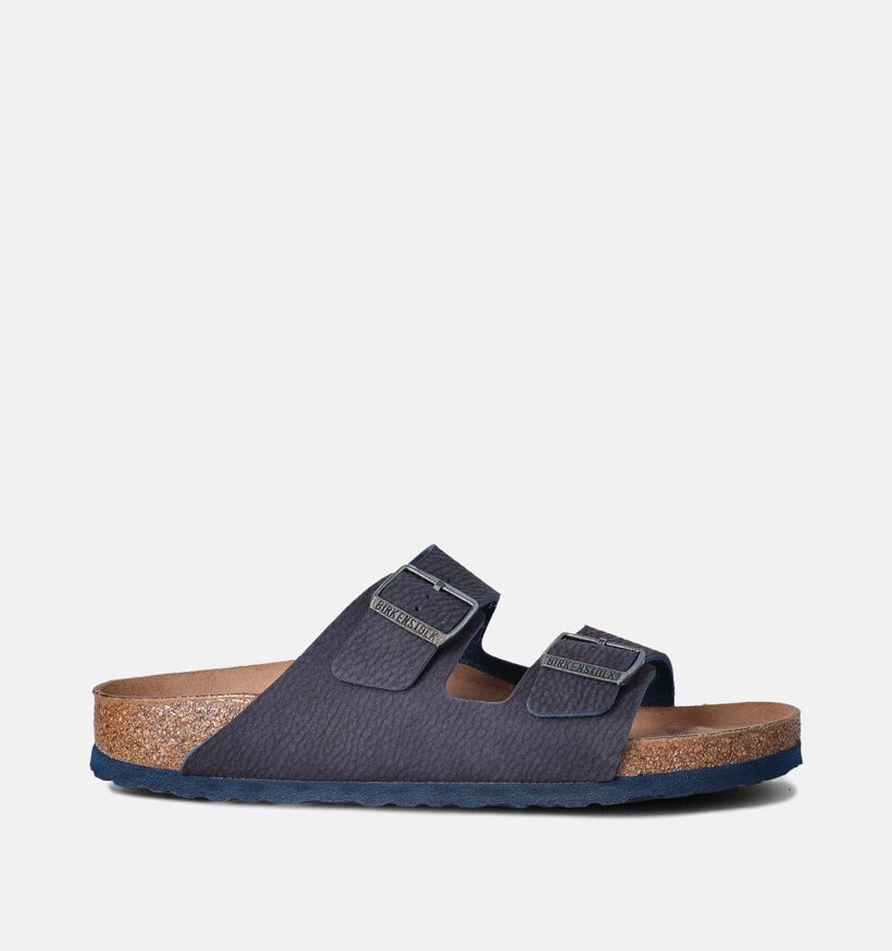 Birkenstock Arizona Nu-pieds en Bleu pour hommes (352953)