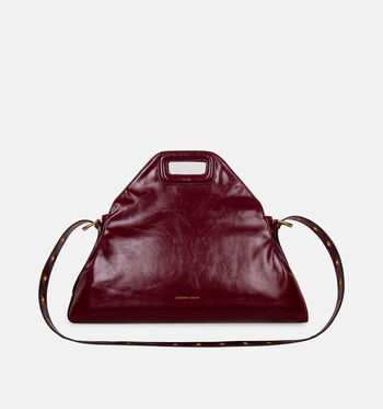 Laurent David Schoudertassen Cognac/Bruin/Bordeaux/Groen