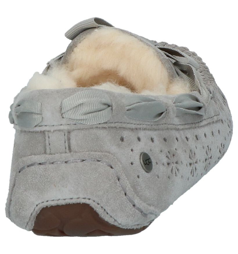 UGG Pantoufles fermées en Gris en daim (206396)