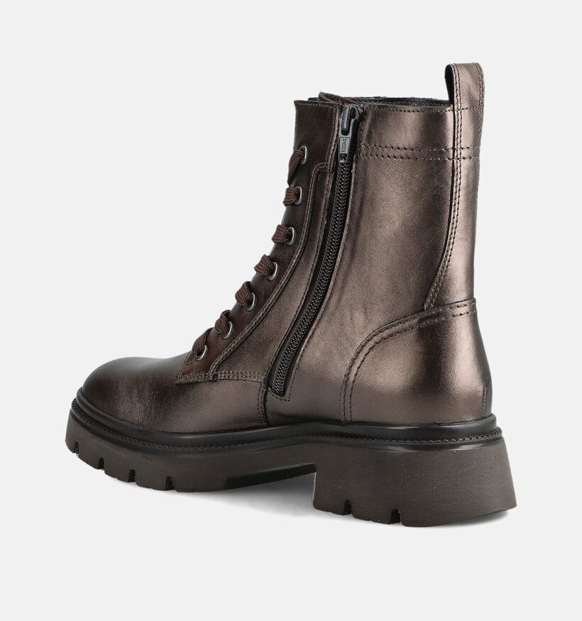 Gabor Boots à lacets en Marron pour femmes (363136) - pour semelles orthopédiques