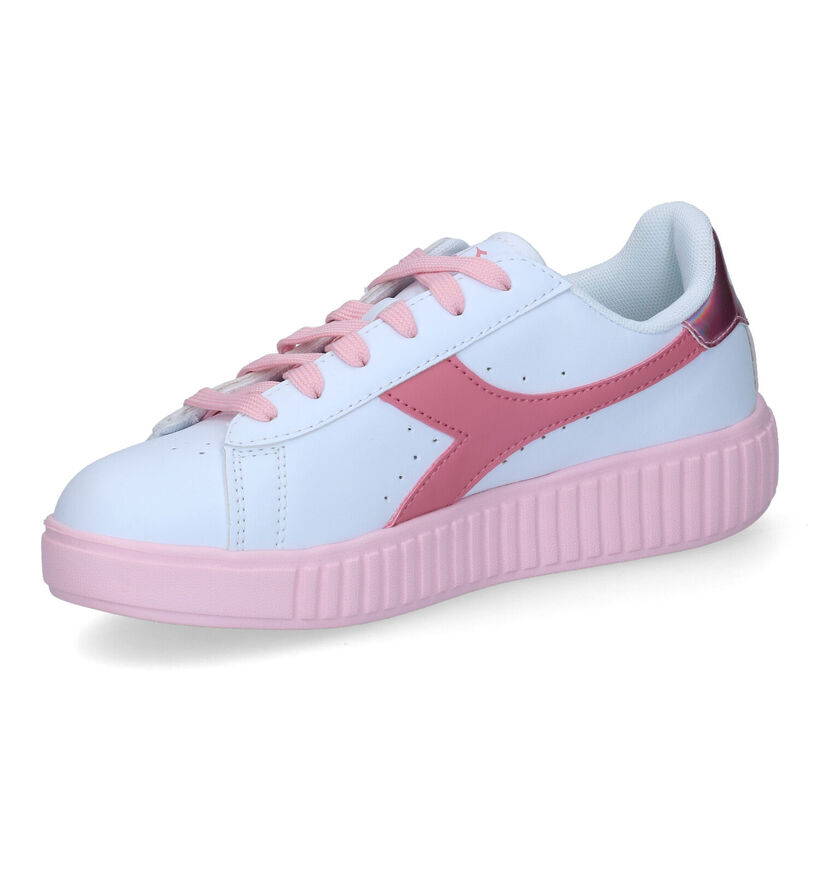 Diadora Game Step GS Witte Sneakers voor meisjes (302943)