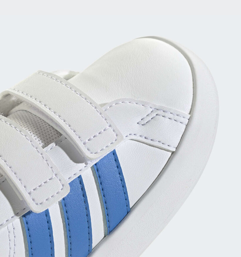 adidas Grand Court 3.0 Witte Sneakers voor jongens, meisjes (366718) - geschikt voor steunzolen
