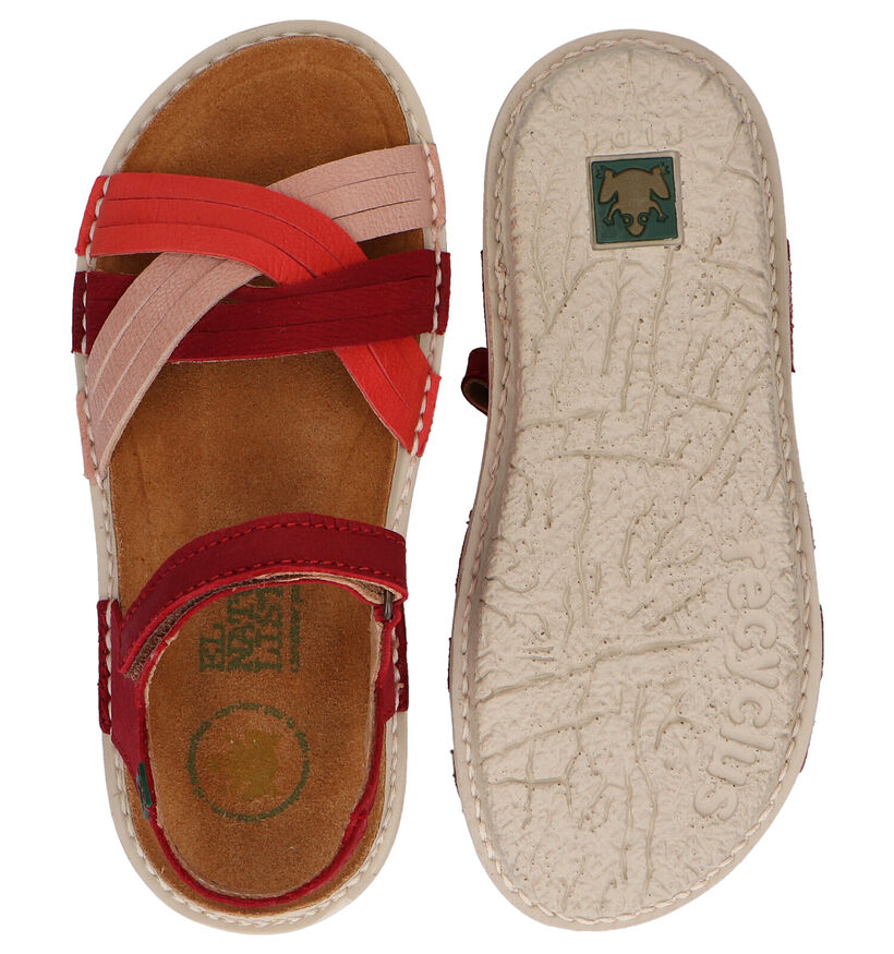 El Naturalista Terra Gele Sandalen in nubuck (288645)