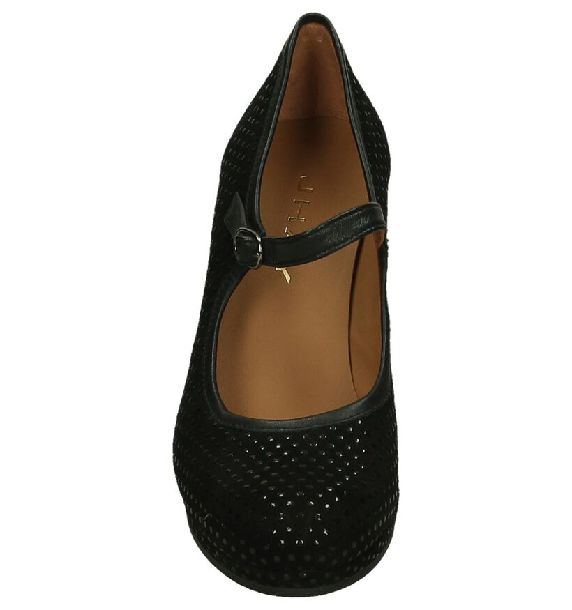 JHay Escarpins à bride en Noir en nubuck (203136)