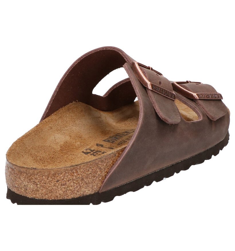 Birkenstock Arizona Bruine Slippers voor heren (322411)