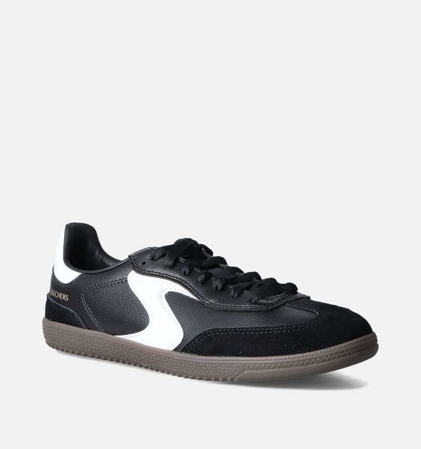 Skechers Hotshot Kickoff Zwarte Sneakers voor dames (352264)