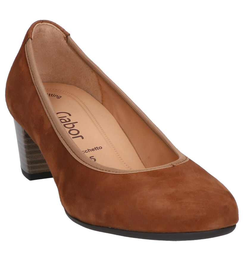 Gabor Best Fitting Blauwe Pumps in daim (260056)