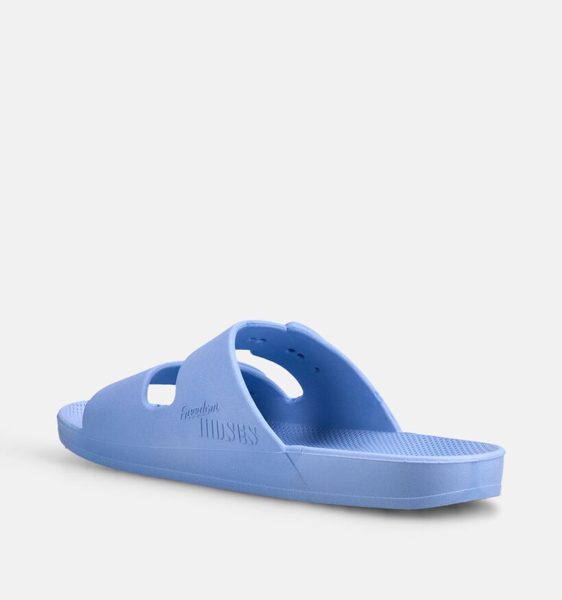 Freedom Moses Original Basic Blauwe Slippers voor dames (370847)