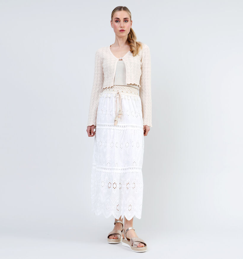Millenium Witte Maxi rok voor dames (333410)