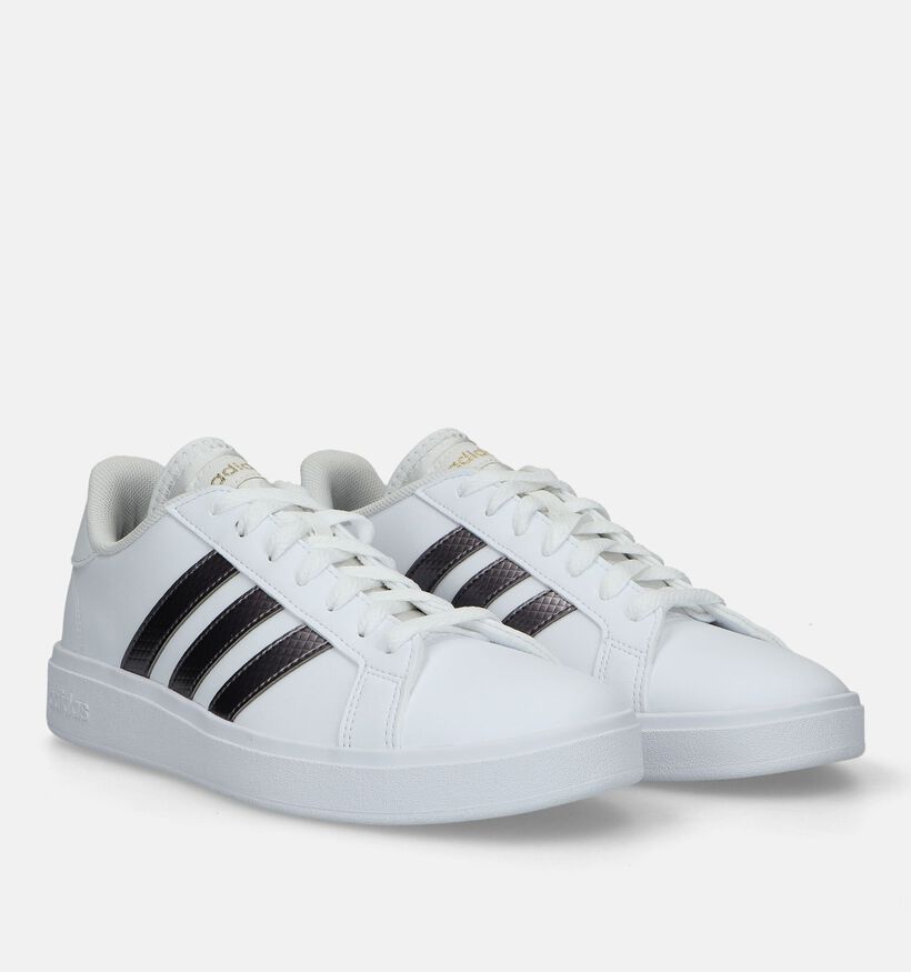 adidas Grand Court Base 2.0 Baskets en Blanc pour femmes (350230)