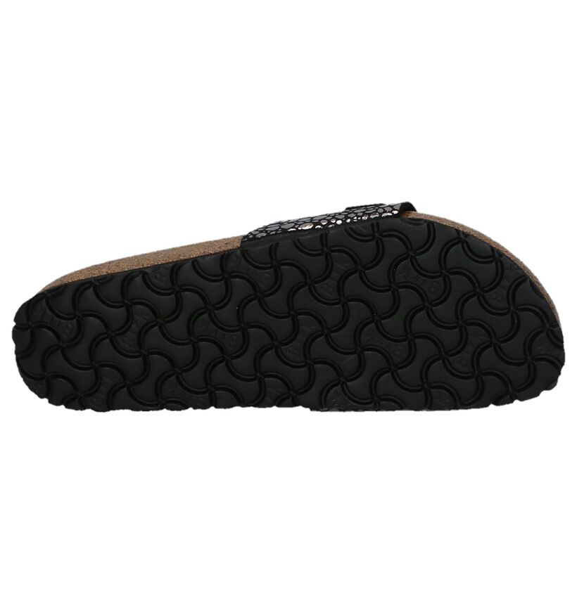 Birkenstock Madrid Zwarte Slippers voor dames (302977)