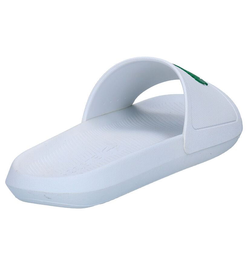 Lacoste Croco Dualiste Zwarte Badslippers voor heren (305645)