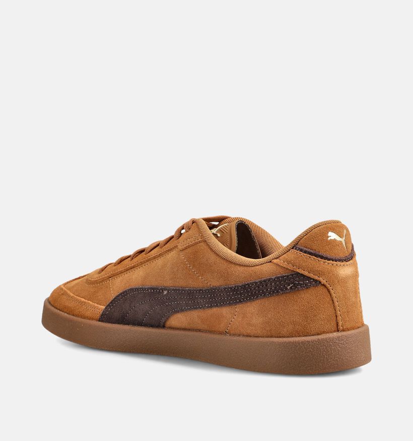 Puma Club II Era Bruine Sneakers voor heren (375522) - geschikt voor steunzolen