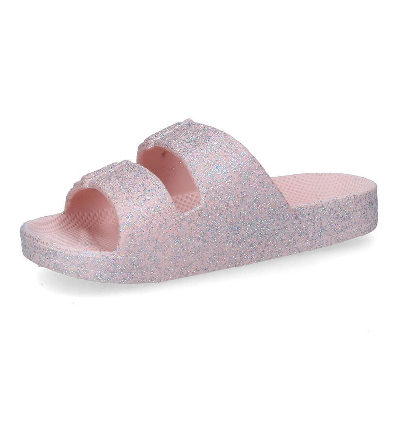 Freedom Moses Rosie Roze Slippers in kunststof (307538)