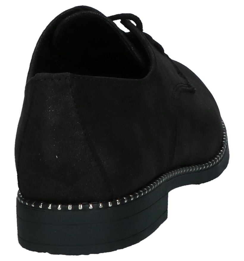 Youh! Chaussures à lacets en Noir en textile (230417)