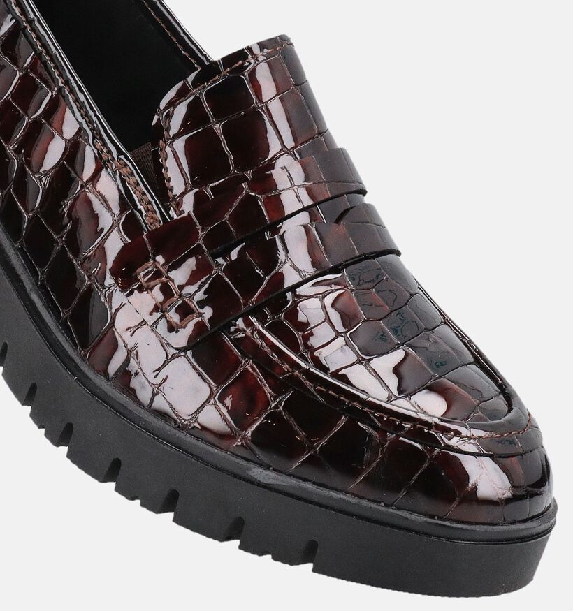 Solemade Noa Donkerbruine Mocassins voor dames (380010) - geschikt voor steunzolen