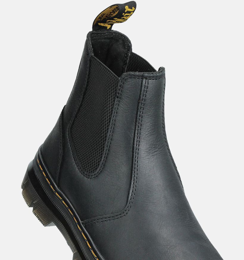 Dr. Martens Embury Leather Bottines Chelsea en Noir pour hommes (360176) - pour semelles orthopédiques