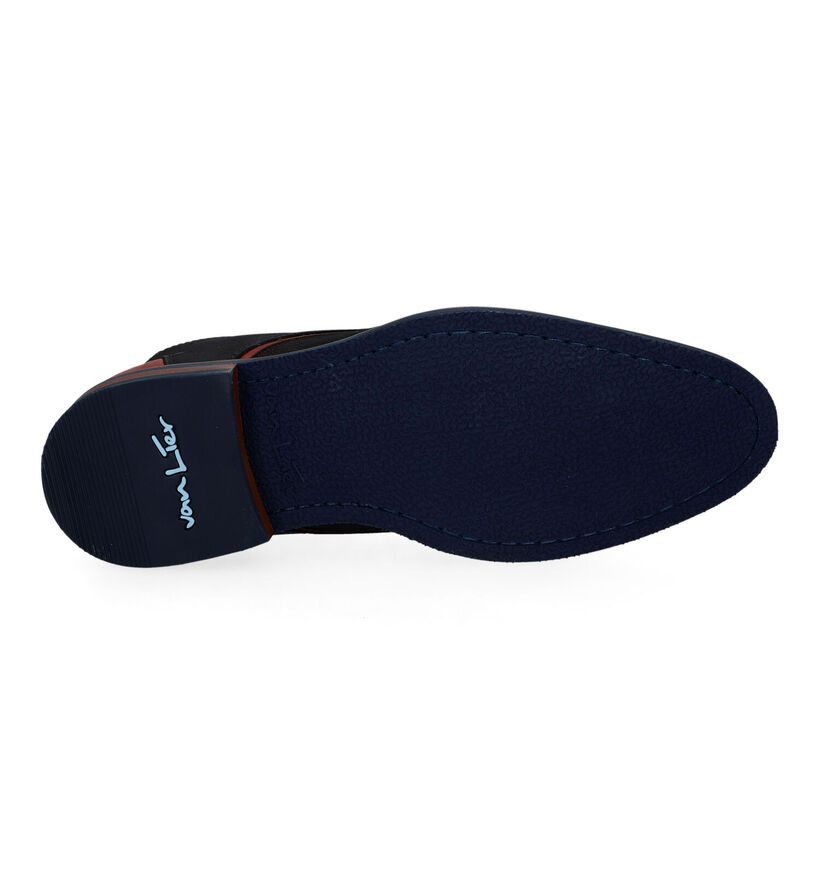 Van Lier Chaussures classiques en Gris foncé pour hommes (316602) - pour semelles orthopédiques