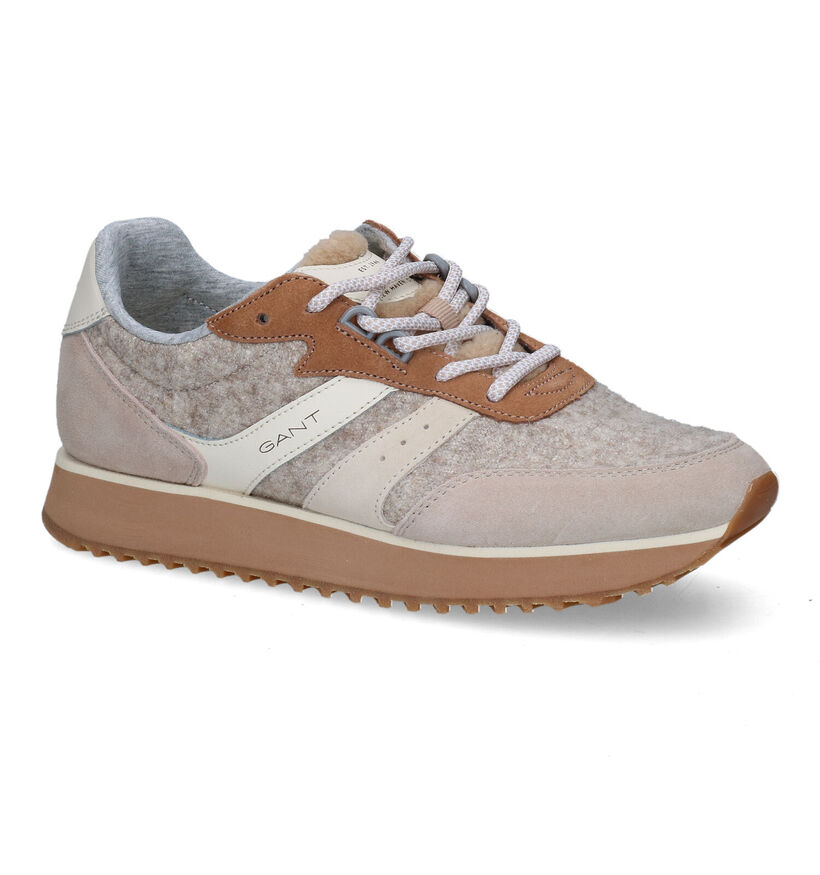 Gant Bevinda 3A Baskets en Beige pour femmes (312783) - pour semelles orthopédiques