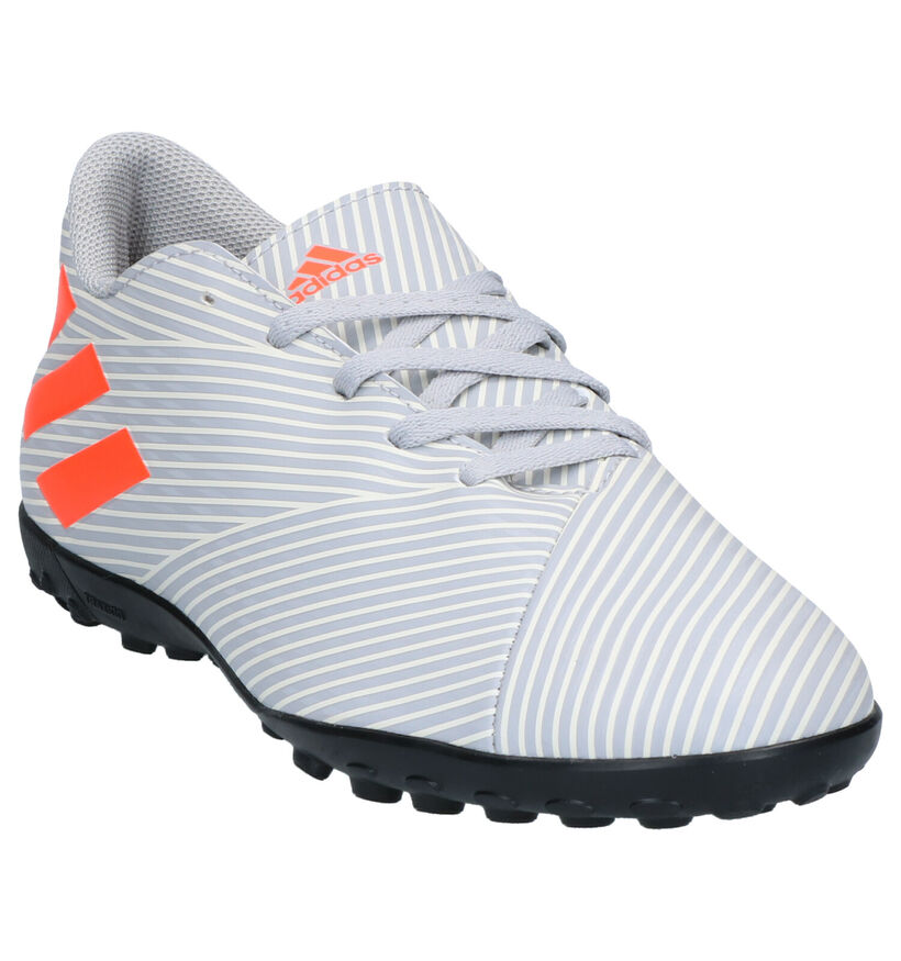adidas Nemeziz 19.4 Grijze Voetbalschoenen in kunstleer (262575)