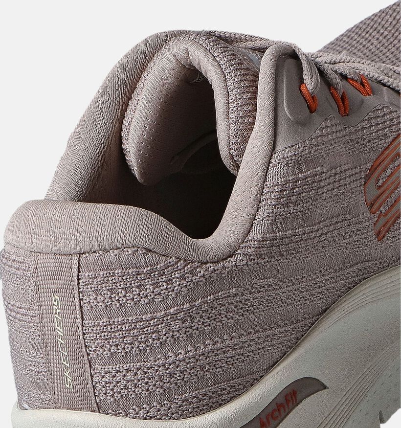 Skechers Arch Fit 2.0 Taupe Sneakers voor heren (353225) - geschikt voor steunzolen
