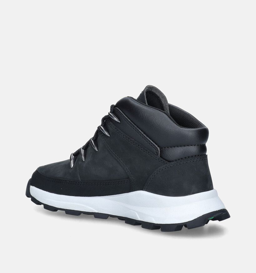 Timberland Brooklyn Euro Sprint Bottines en Noir pour garçons (346747) - pour semelles orthopédiques