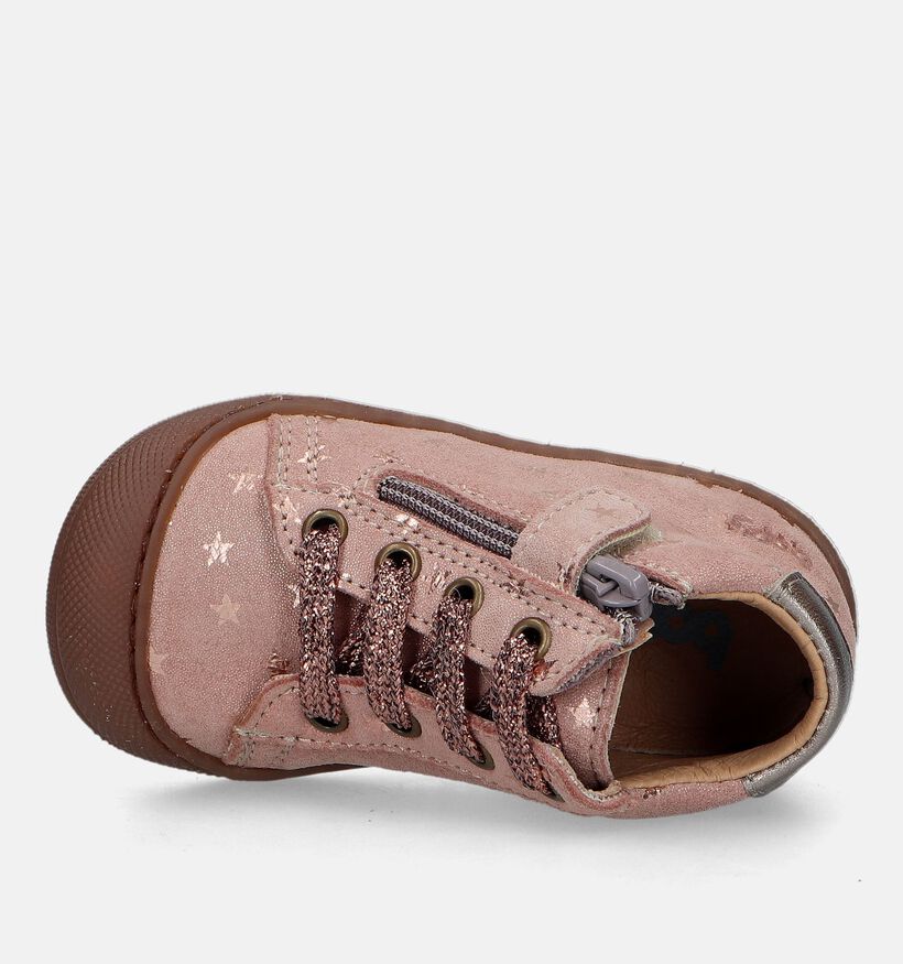 Bopy Jefloc Chaussures pour bébé en Rose pour filles (331868) - pour semelles orthopédiques