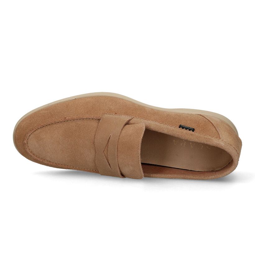 Scapa Chaussures à enfiler en Camel pour hommes (324209) - pour semelles orthopédiques