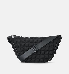Pieces Finna Waffle Zwarte Crossbody tas voor dames (351082)