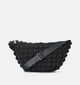 Pieces Finna Waffle Sac porté croisé en Noir pour femmes (351082)