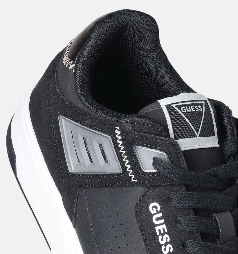 Guess Vincent Chaussures à lacets en Noir pour hommes (354068) - pour semelles orthopédiques