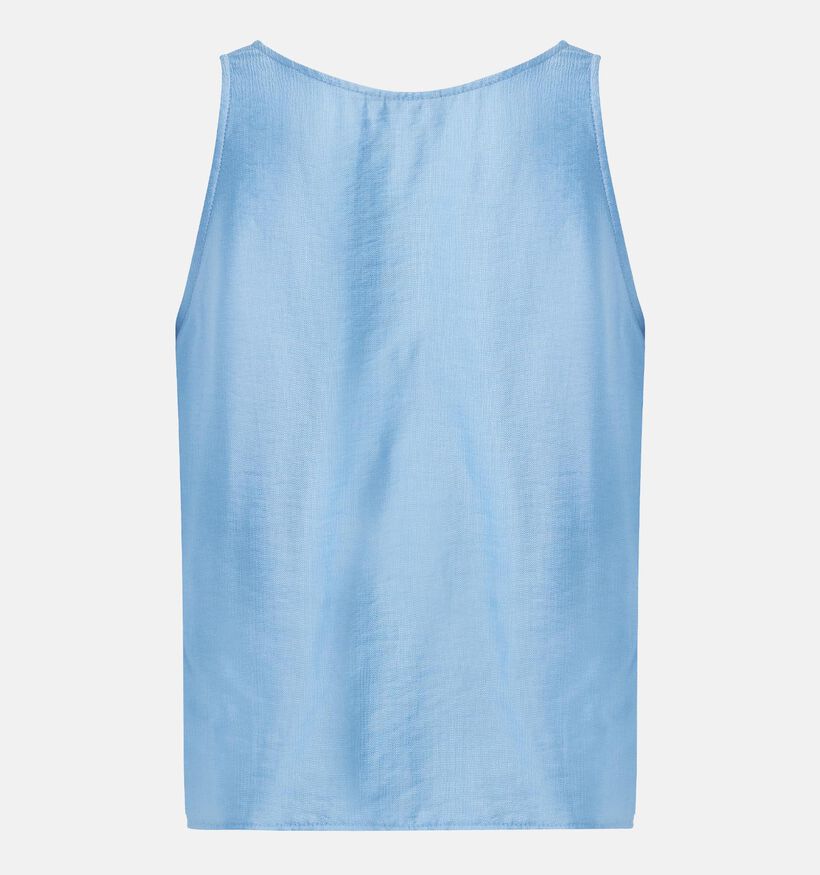 Mexx Satin Sleeveless D&eacute;bardeur en Bleu pour femmes (368582)