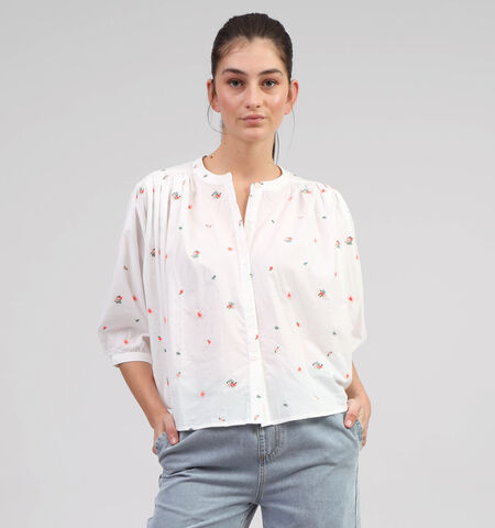 Blouse blanc